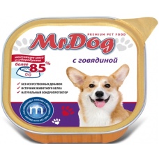 Mr.Dog кон.для собак с Говядиной